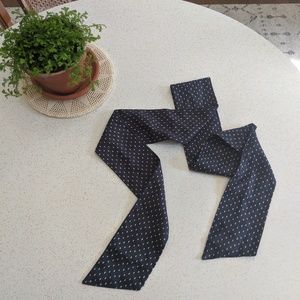 90's Navy Scarf/Belt